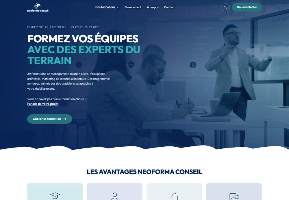 Neoforma Conseil — homepage
